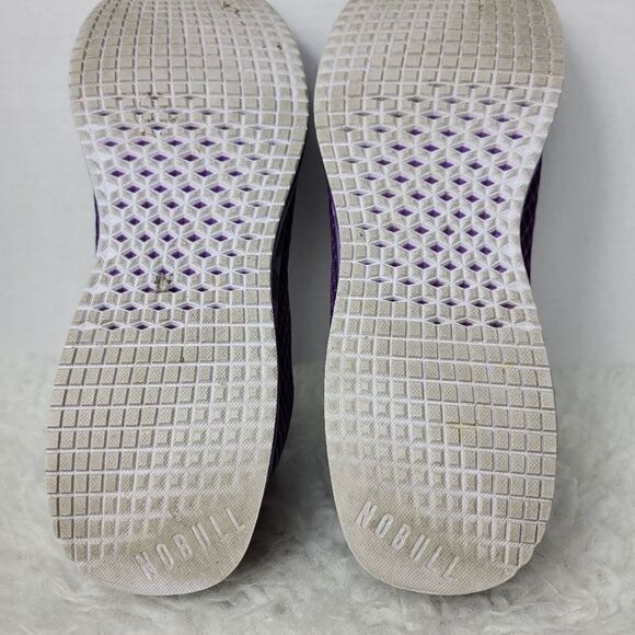 Nobull Toomey Womens Size 10.5 Mesh Purple Runners Shoes - Picture 10 of 10